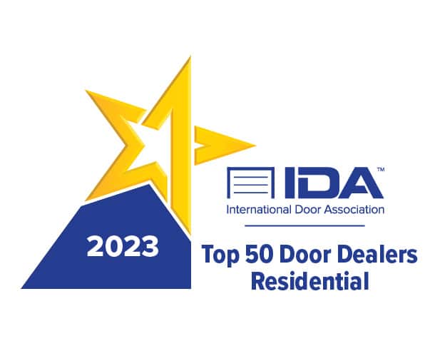 IDA Top 50 Door Dealers Residential award
